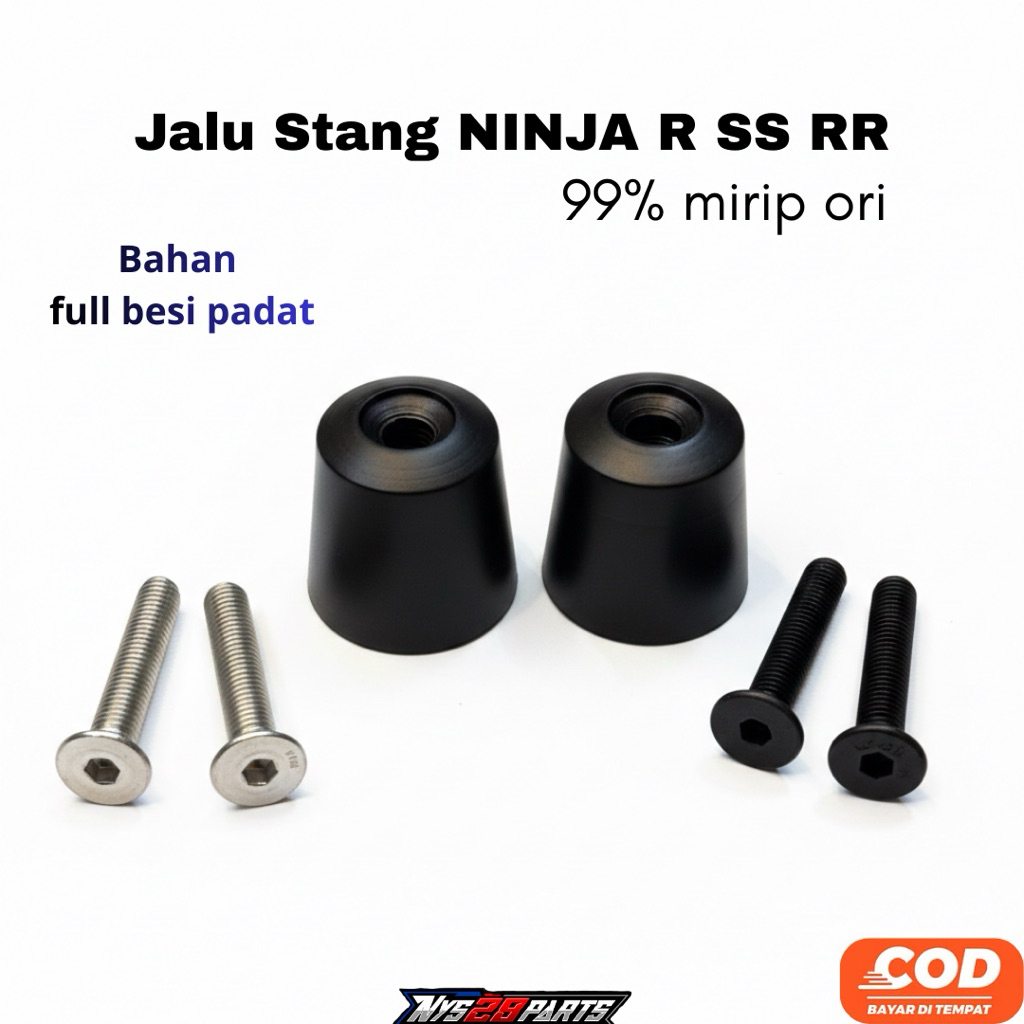 JALU BANDUL STANG STIR NINJA R SS RR REPLIKAS MIRIP ORI baut stenlis bahan besi