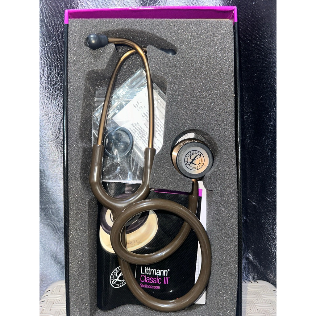 STETOSKOP LITTMANN CLASSIC III COPPER COKLAT ORIGINAL