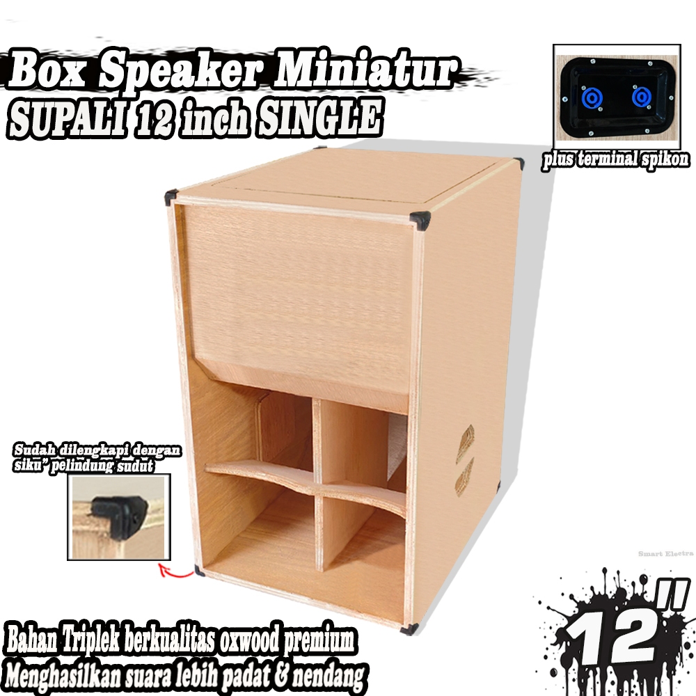 Box Speaker Miniatur SUPALI 12 Inch