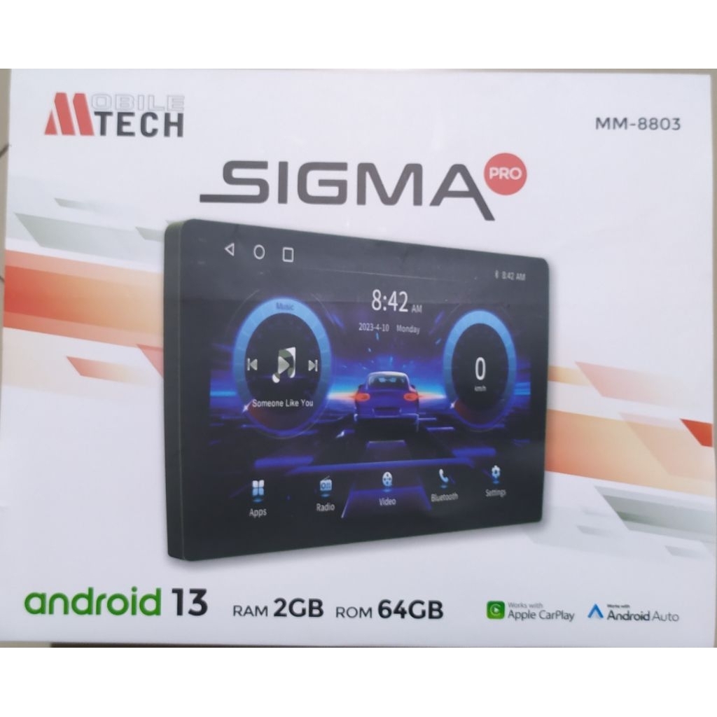 Head Unit Android MTech Sigma Pro