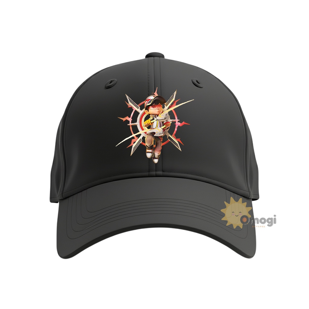 Topi Anak BOBOIBOY SUPRA Topi Baseball Anak Laki-laki Perempuan Unisex