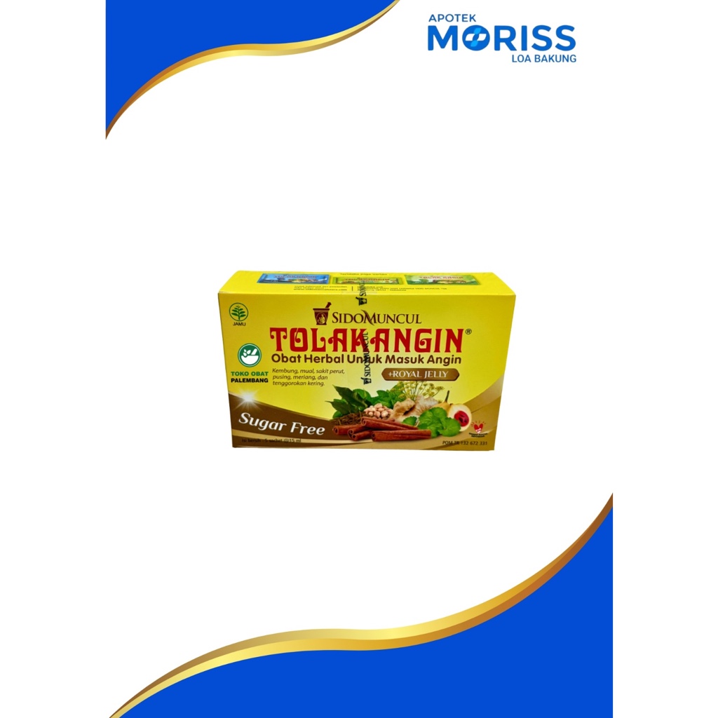 Tolak Angin Cair Bebas Gula Isi 5 Sachet