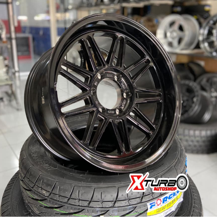 Velg HSR TOBA Ring18 Lobang 6 Untuk Mobil Fortuner Pajero Hilux Dll