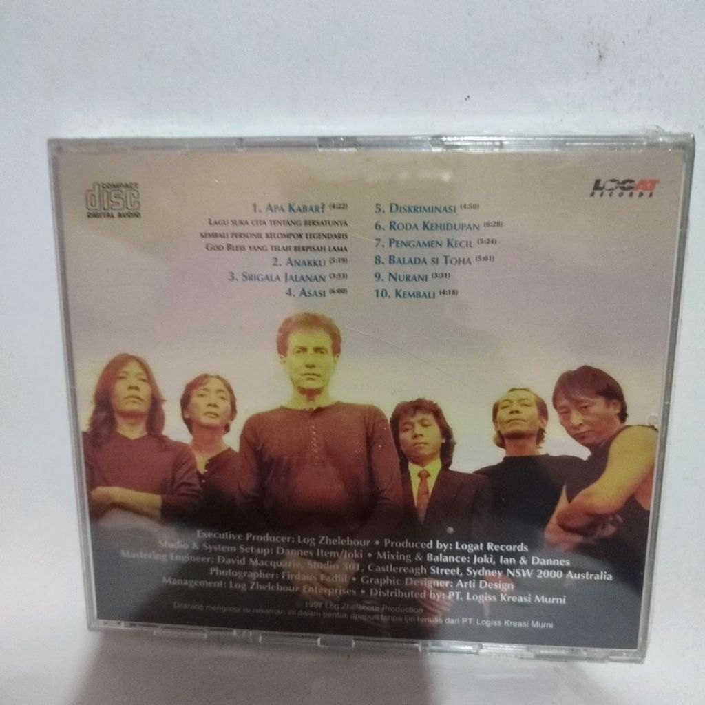 CD GOD BLESS APA KABAR