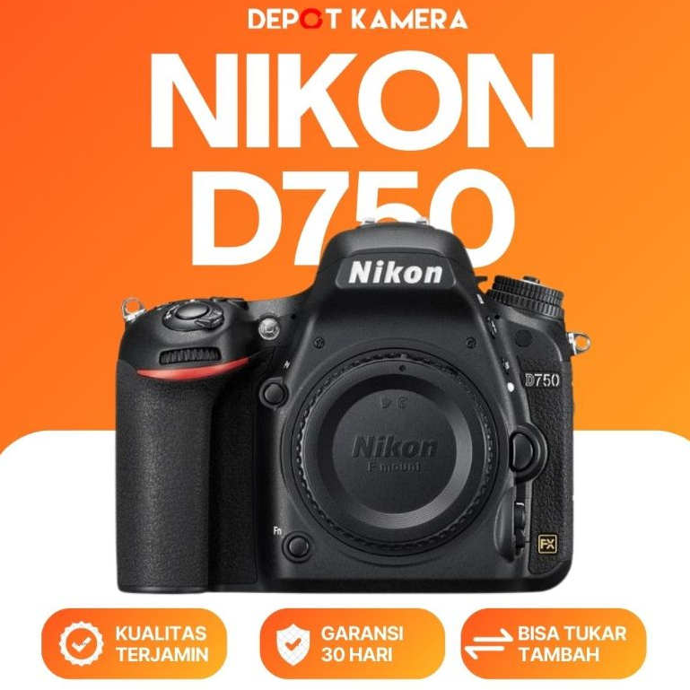 ( DEPOT KAMERA ) Second - Kamera Nikon D750 Body Only Kode 700