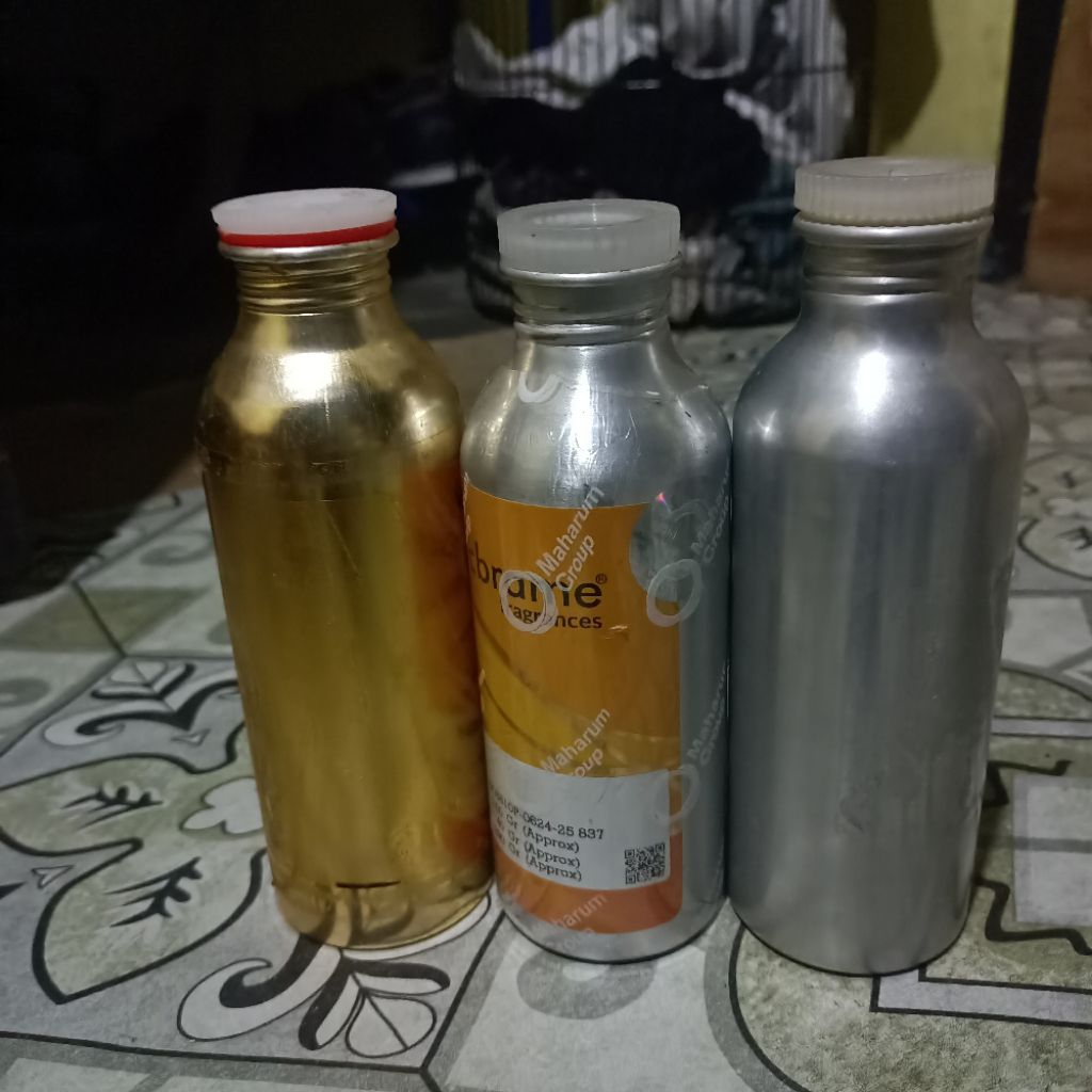 BOTOL KALENG BEKAS BIBIT PARFUM 250 GR