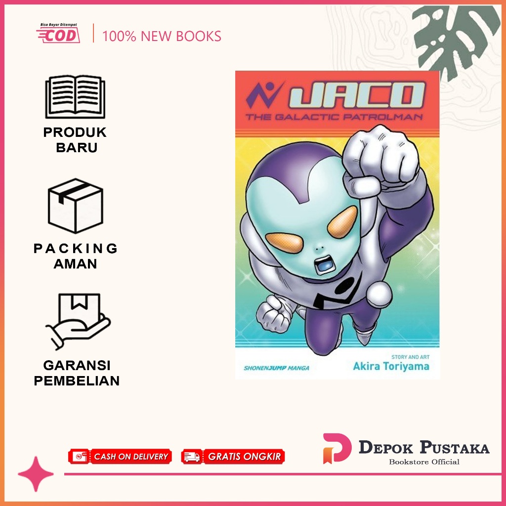 Komik Jaco the Galactic Patrolman, by Akira Toriyama