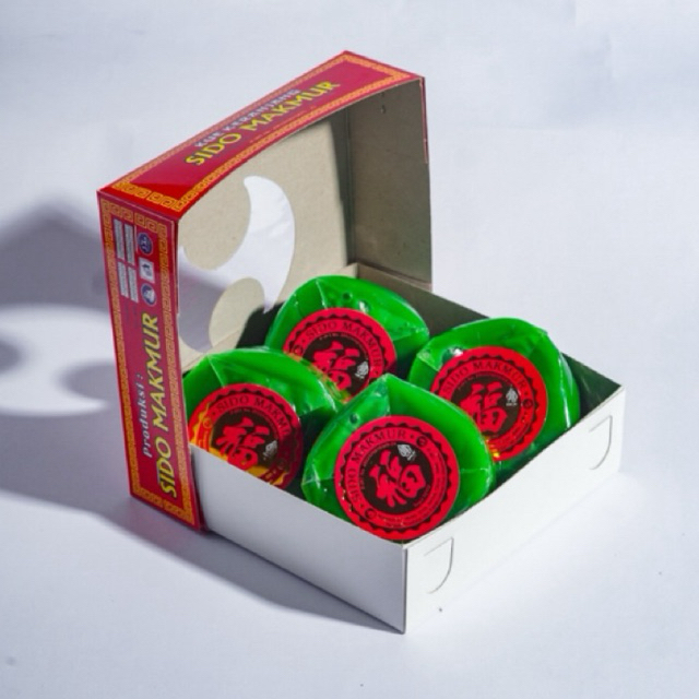 KUE KERANJANG (DODOL) SIDO MAKMUR (1kg 4pcs) RASA PANDAN