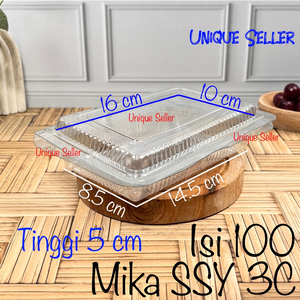 Mika 3C isi 100 / Mika 3C SSY SP JP Jempol Mika Kue Roti Nasi Kuning Goreng Pangsit Mie Bakmi Bolu