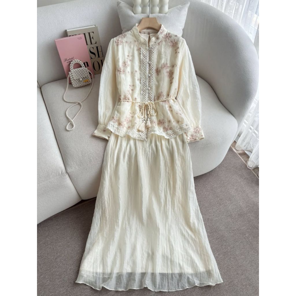 CANDY LADY Kivana Maxi Sakura / Gamis Lebaran Wanita Terbaru Dress Kondangan Premium