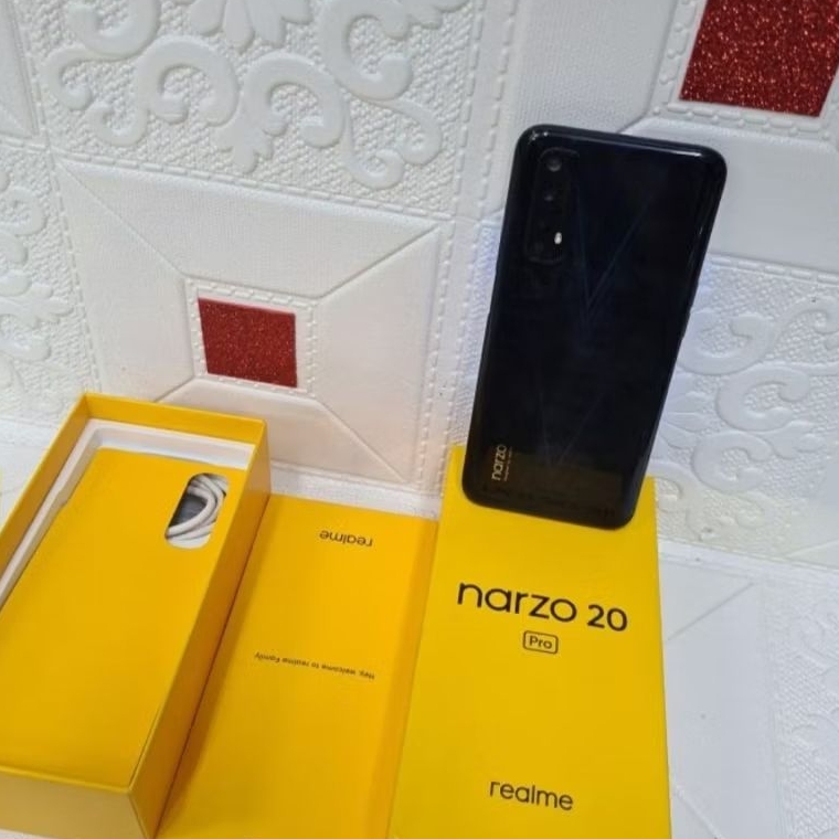 REALME NARZO 20 PRO 8/128 SECOND FULLSET ORI