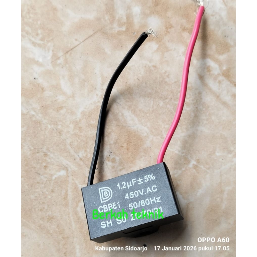 KAPASITOR KOTAK 1.2 MICRO FARAD