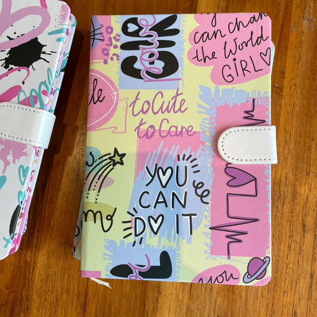 B6 Diary Self Love Motivation Quotes Limited Editions Korean Notebook Magnet Tutup| Aesthetic Cute J