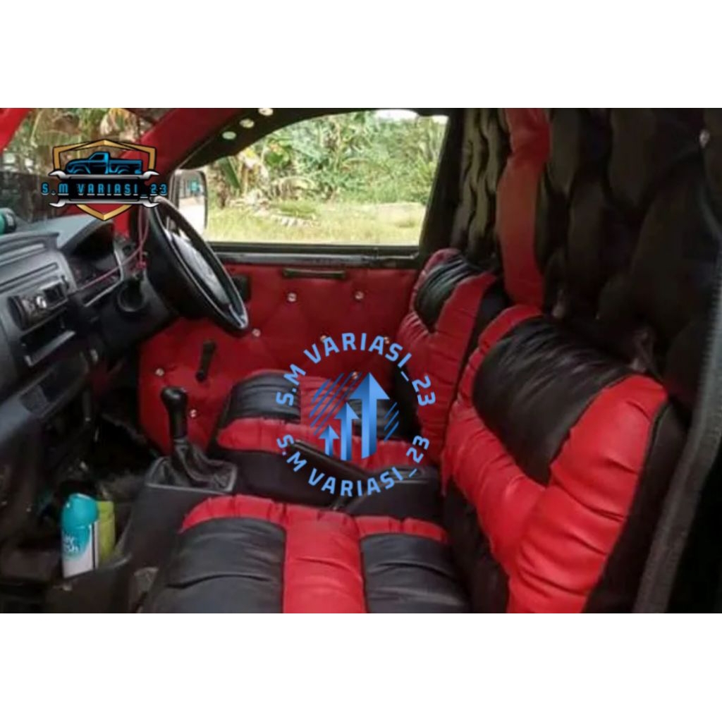 sarung jok pick up Suzuki Apv Mega cerry model sofa