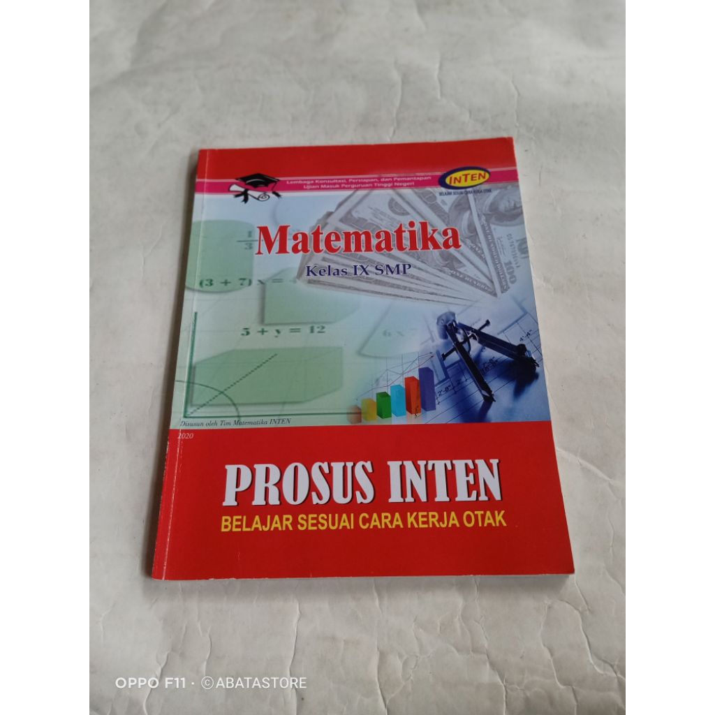 BUKU INTEN MATEMATIKA SMP KLS IX PROSUS INTEN BELAJAR SESUAI CARA KERJA OTAK TH 2020