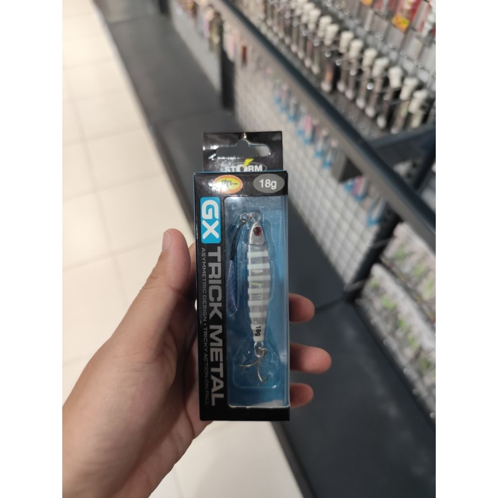 Umpan pancing metal jig Strom GX Trick Metal 18g, 30g.