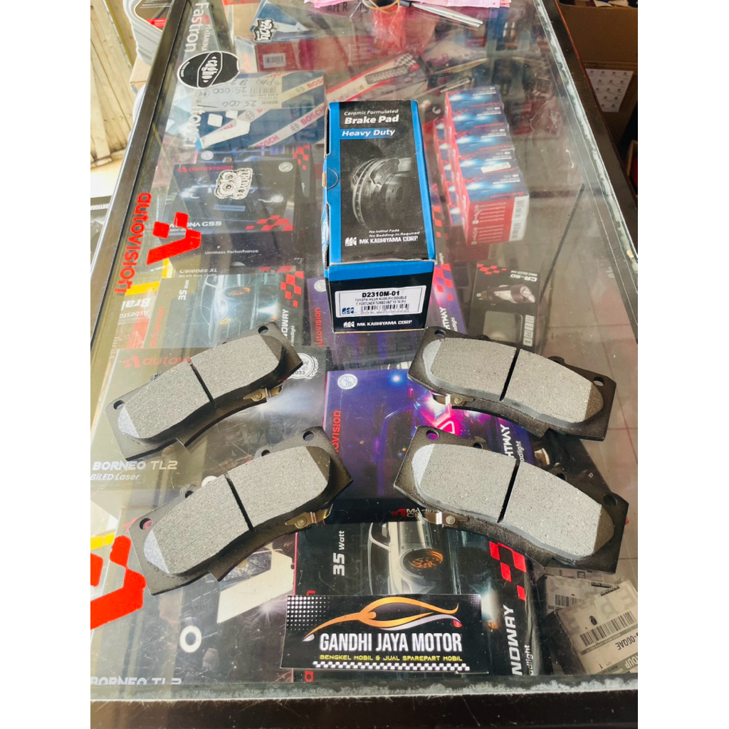 KAMPAS REM DEPAN/BRAKE PAD FORTUNER VNT 2012-2015 MK KASHIYAMA