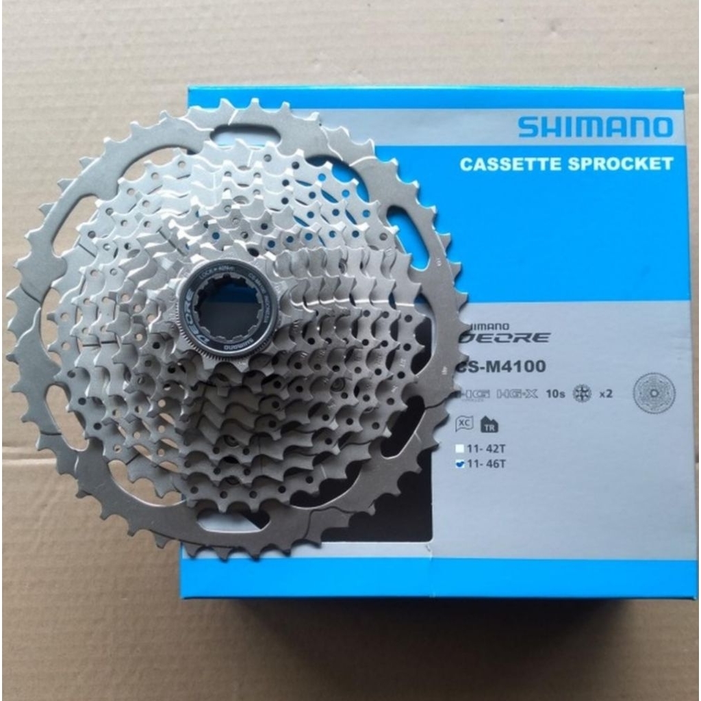 Sprocket shimano deore CS - M4100 10 speed 11-46t