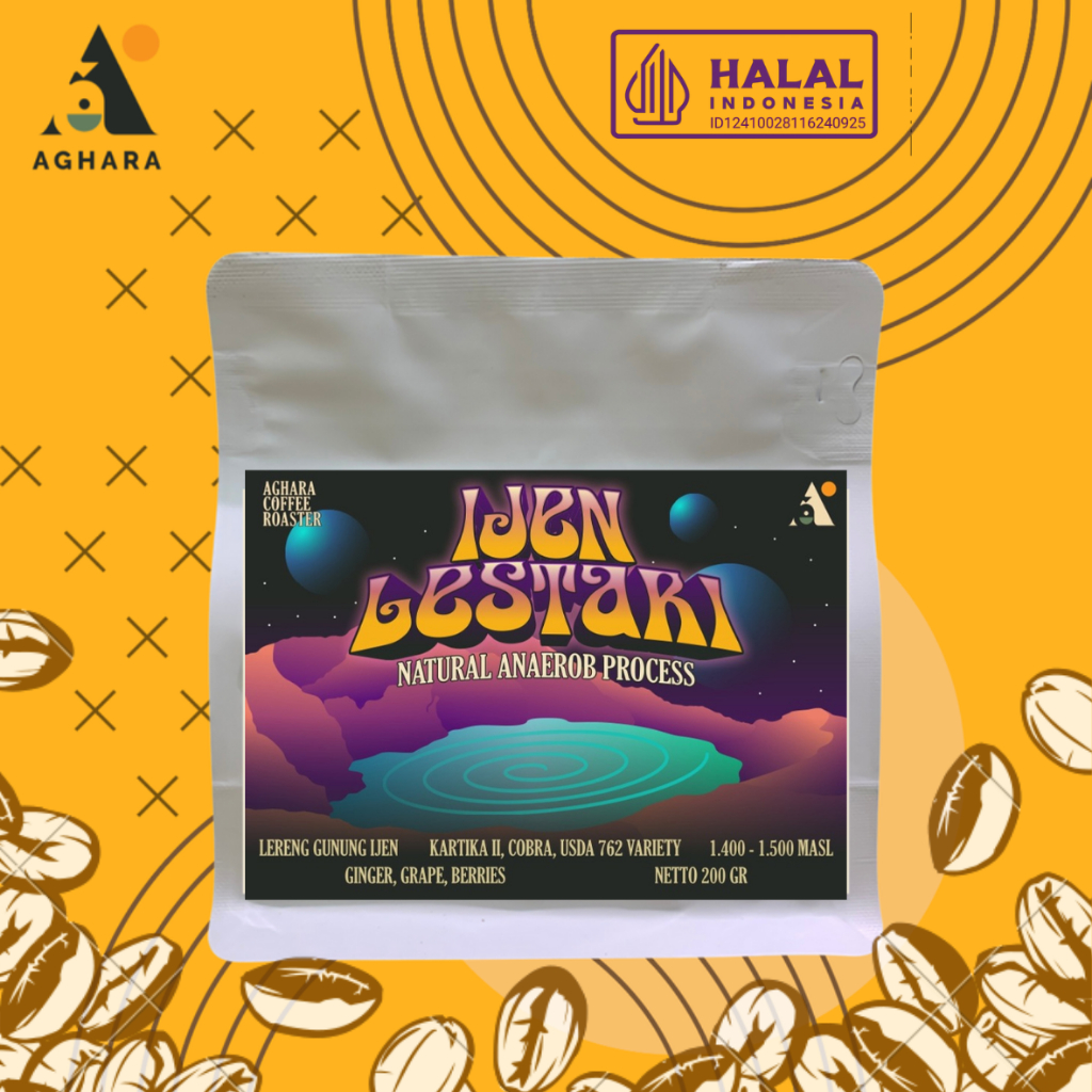 Ijen Lestari Natural Anaerob - Aghara Coffee Roaster