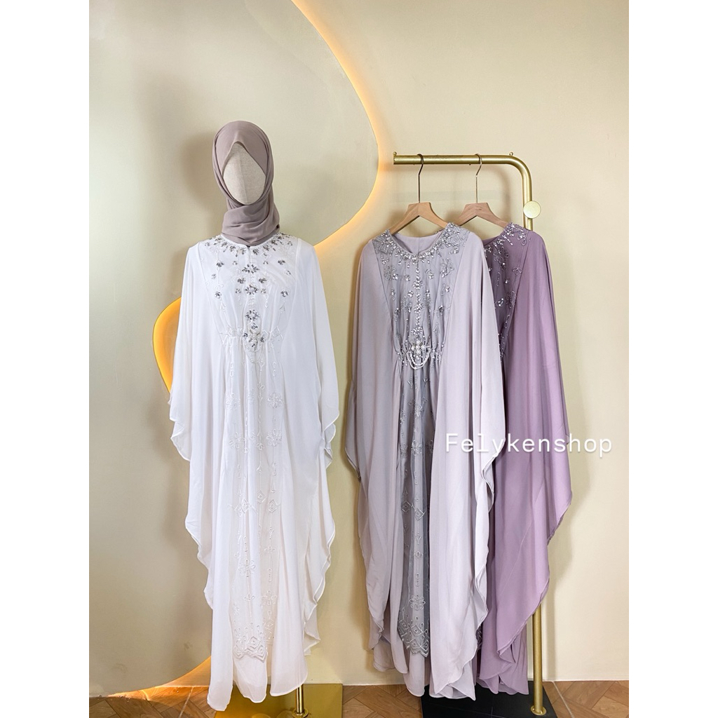 Kaftan Dress Gamis Lebaran Vr 103