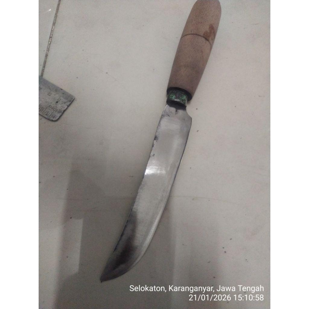 Pisau Dapur Seset Iris Bahan Klaker Laher Bearing Japan Original Made In KG Karanganyar.