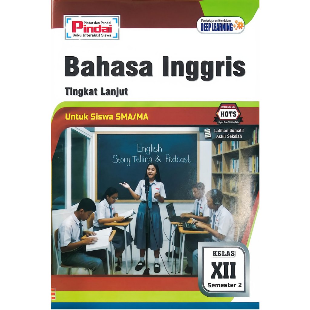 Buku LKS Bahasa Inggris Tingkat Lanjut Kelas 12 SMA/MA Semester 2 Kurikulum Merdeka