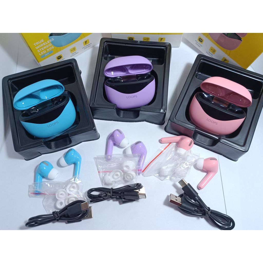 LOOPS TRUE WIRELESS STEREO LED X05