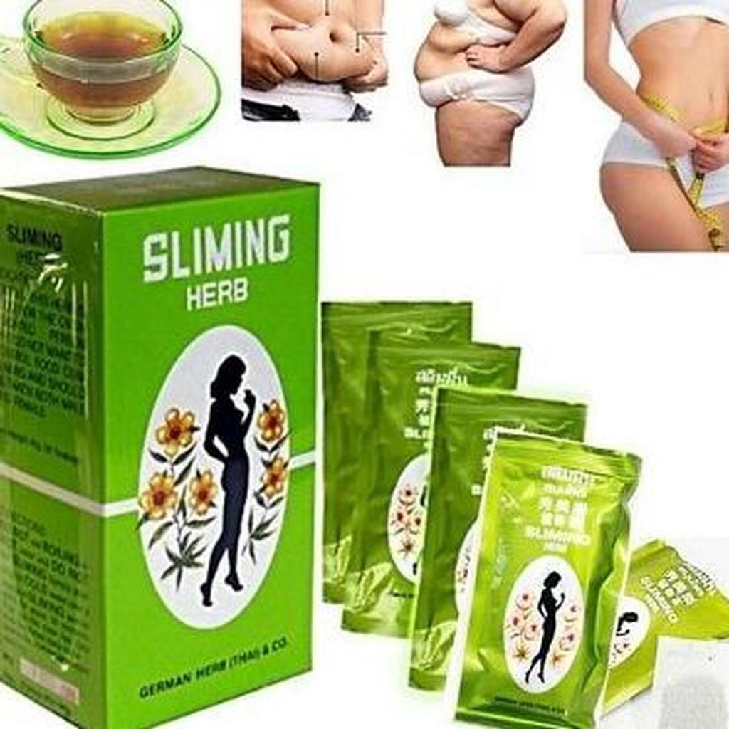 Teh Sliming Herb Tea / Teh Herbal hijau Pelangsing Alami / Slimming Tea