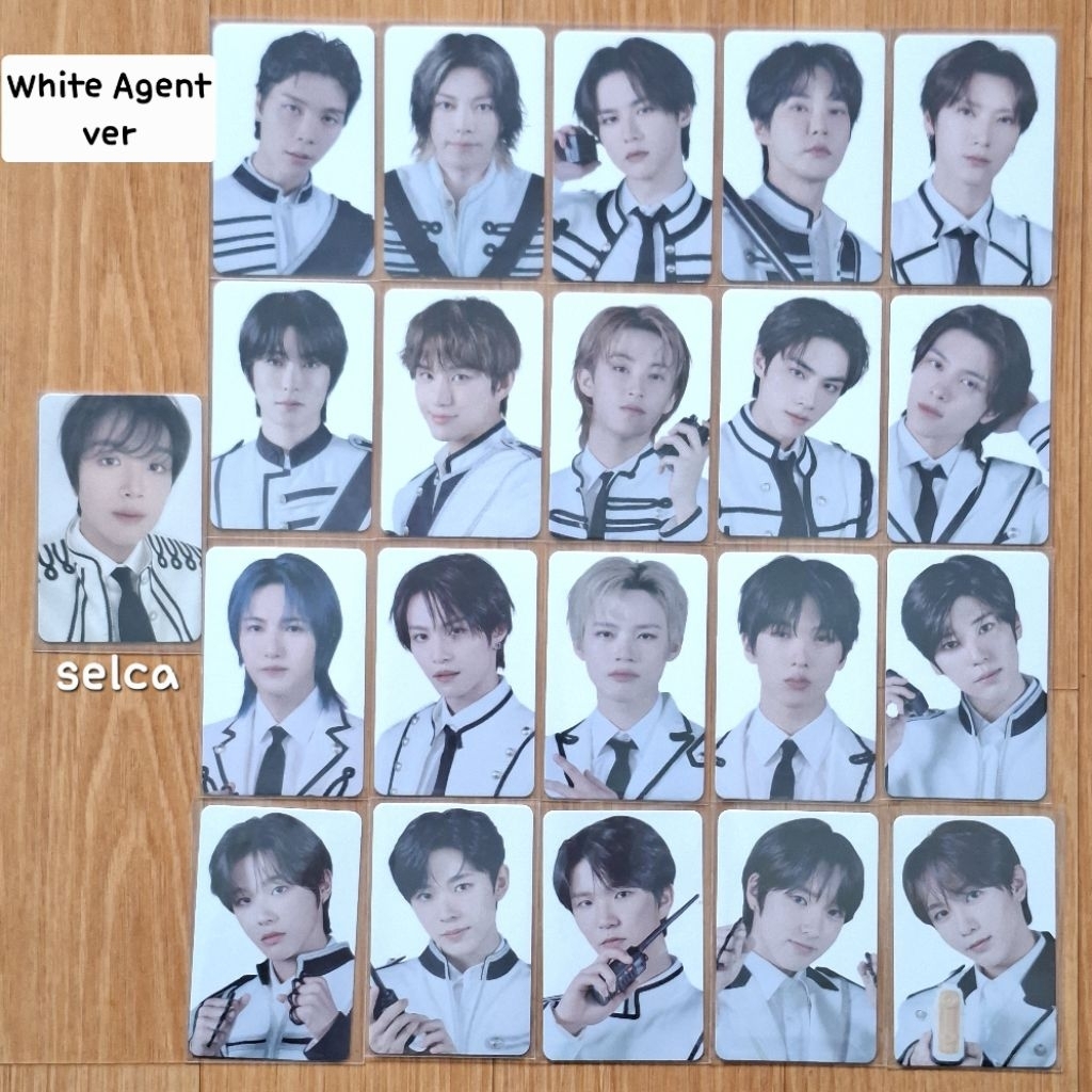 NCT ZONE WHITE AGENT Photocard Official