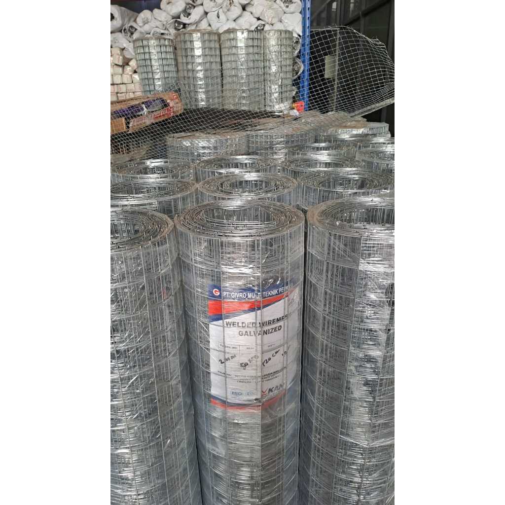kawat loket galvanis 2mm 1.2x10m kotak 5cm