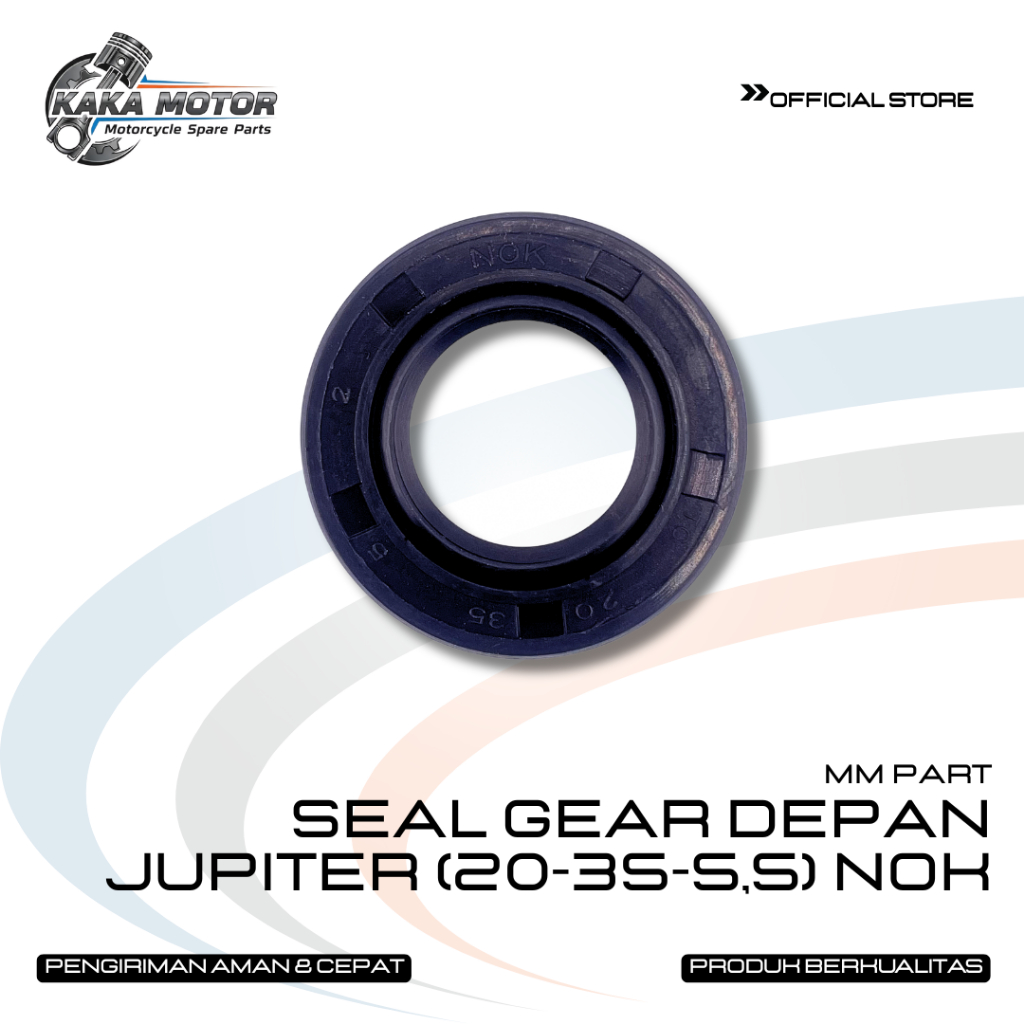 SEAL GEAR DEPAN JUPITER (20-35-5,5) NOK – OIL SIL GIR DEPAN CRYPTON VEGA R JUPITER Z MX VIXION