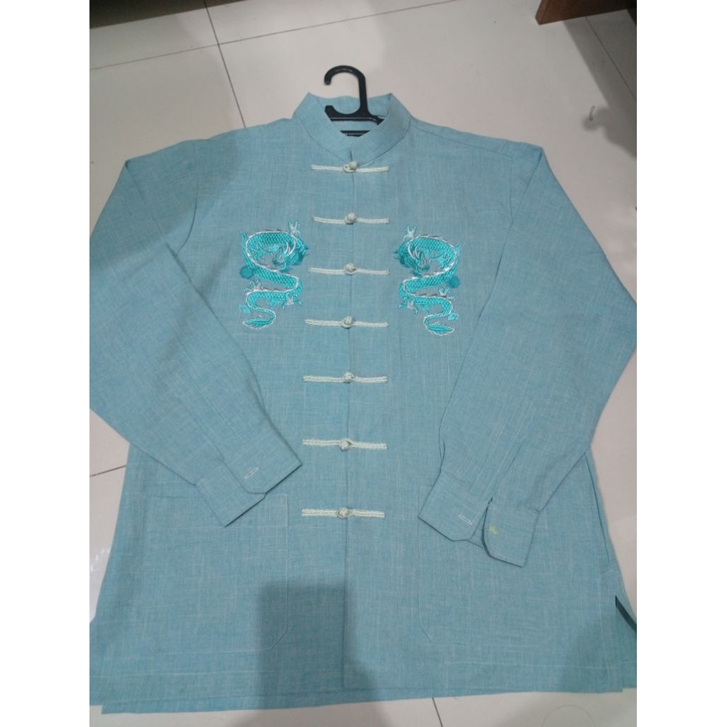 atasan cheongsam pria preloved