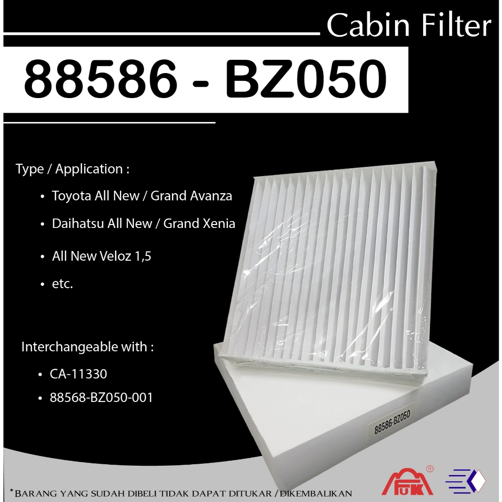 filter cabin ac All New Avanza / All New Xenia