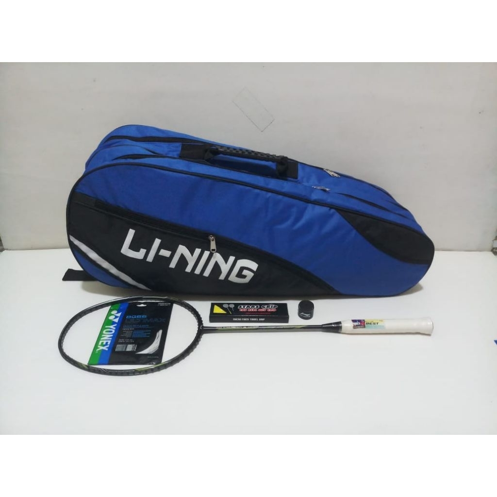 RAKET BADMINTON ORIGINAL LINING 3D CALIBAR X COMBAT