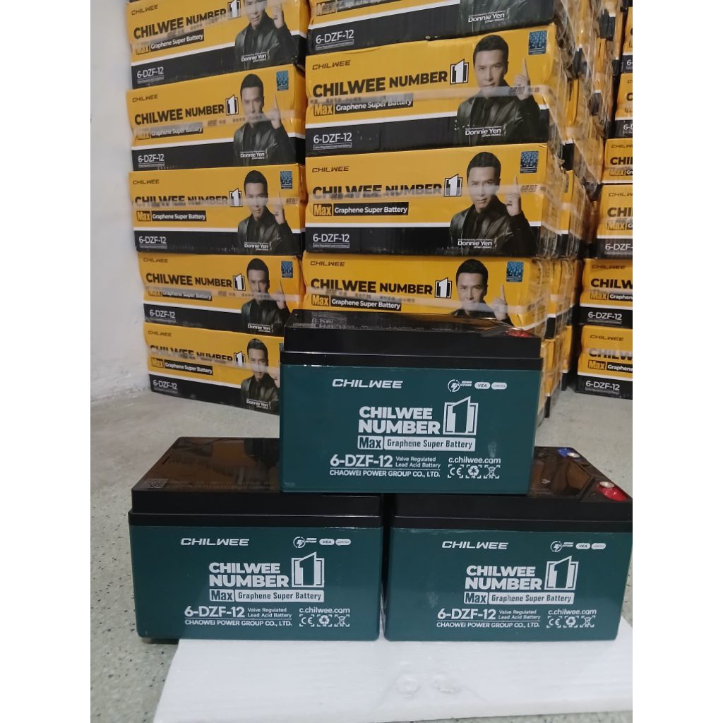 AKI SEPEDA LISTRIK/BATERAI SEPEDA LISTRIK 48V 12AH MEREK CHILWEE