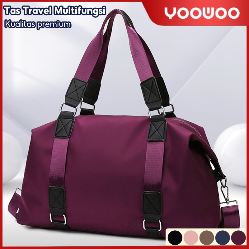 Tas Travel Multifungsi / Tas Duffel Wanita / Tas Gym Olahraga / Tas Travel Kabin / Tas Jinjing Premi