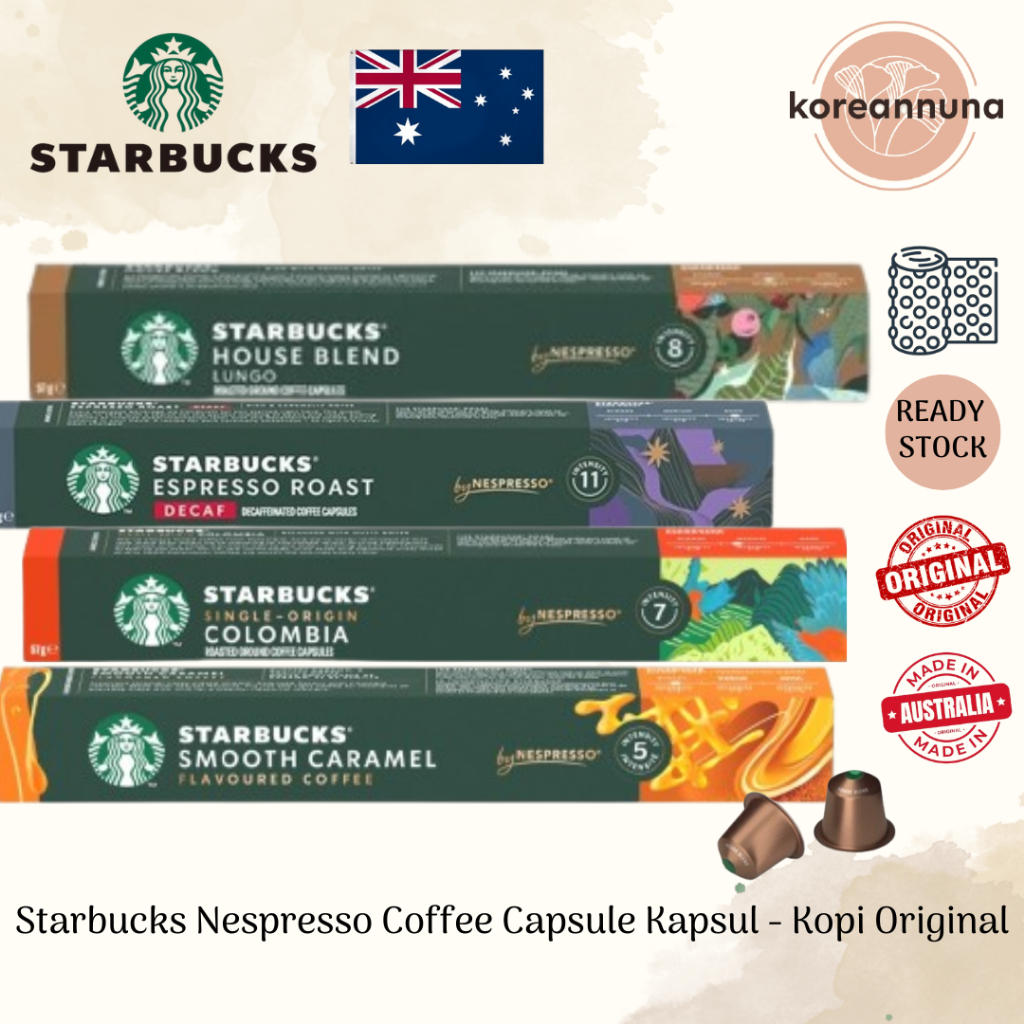 Starbucks Nespresso Coffee Capsule Kapsul - Kopi Original