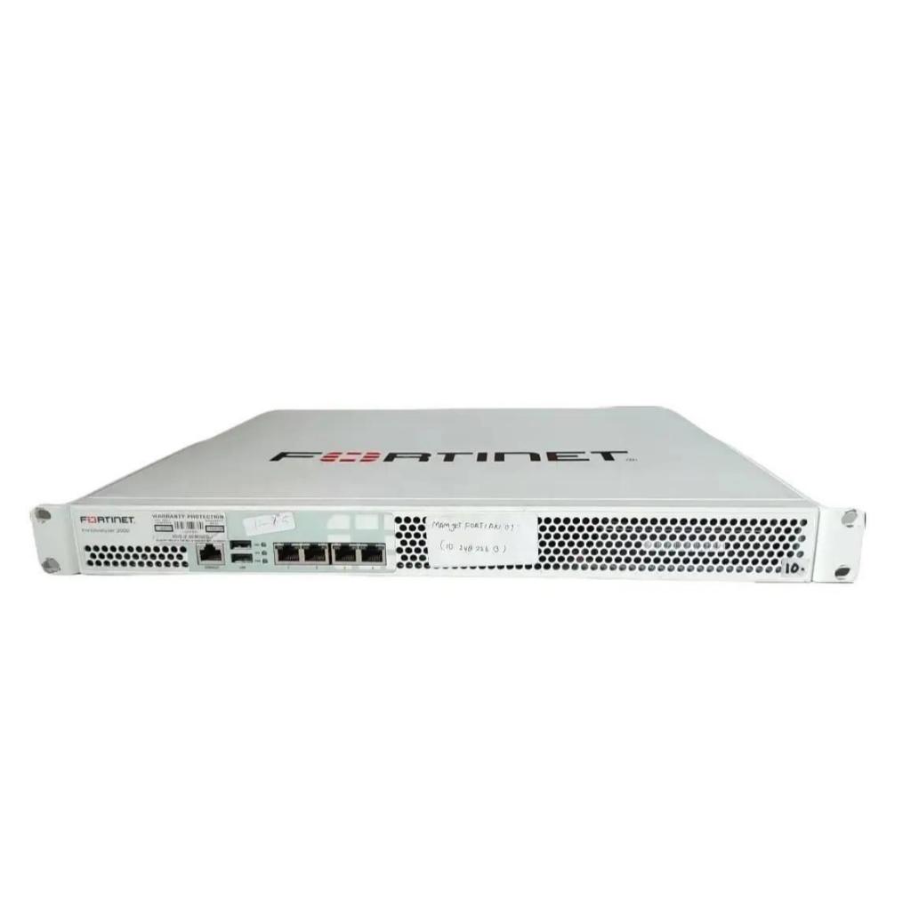 Fortinet FortiAnalyzer 200D - FAZ 200D Second - Garansi 1 Bulan