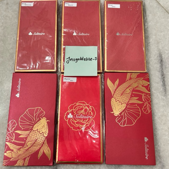 bca solitaire angpao imlek cny 1 pack isi 10 bca prioritas