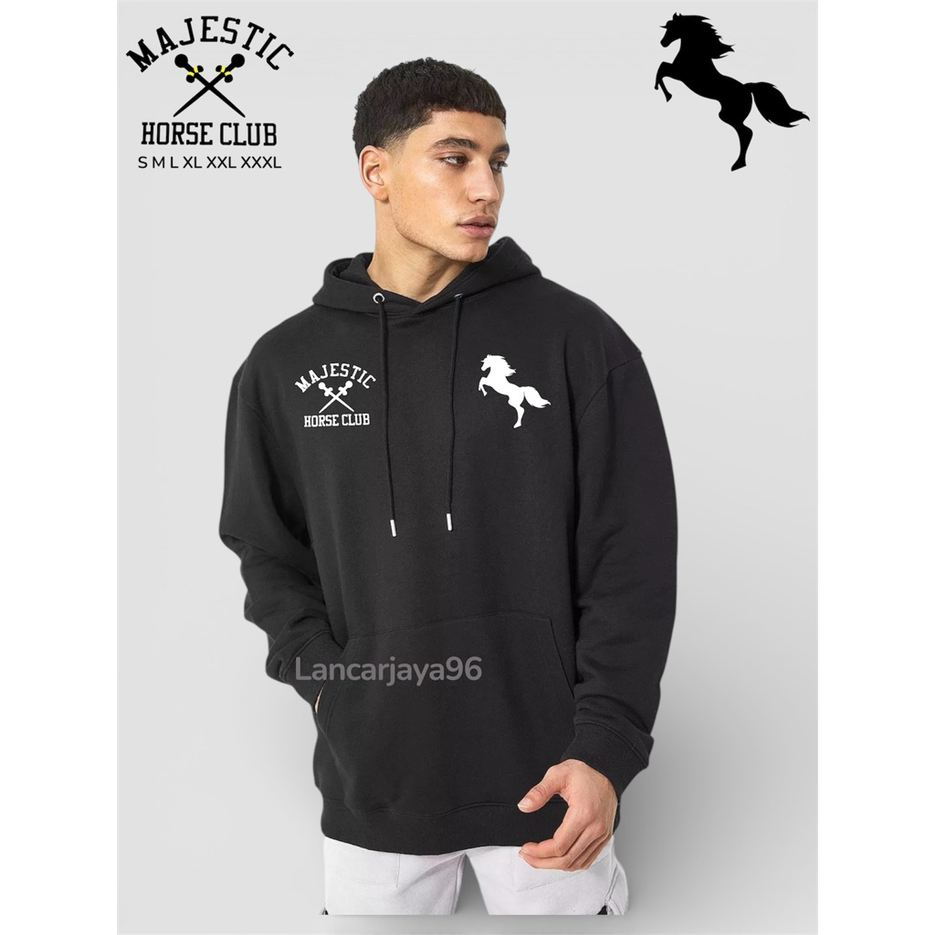 Jaket Sweater Hoodie Majestic Kuda / Harga Termurah / Kualitas Terbaik