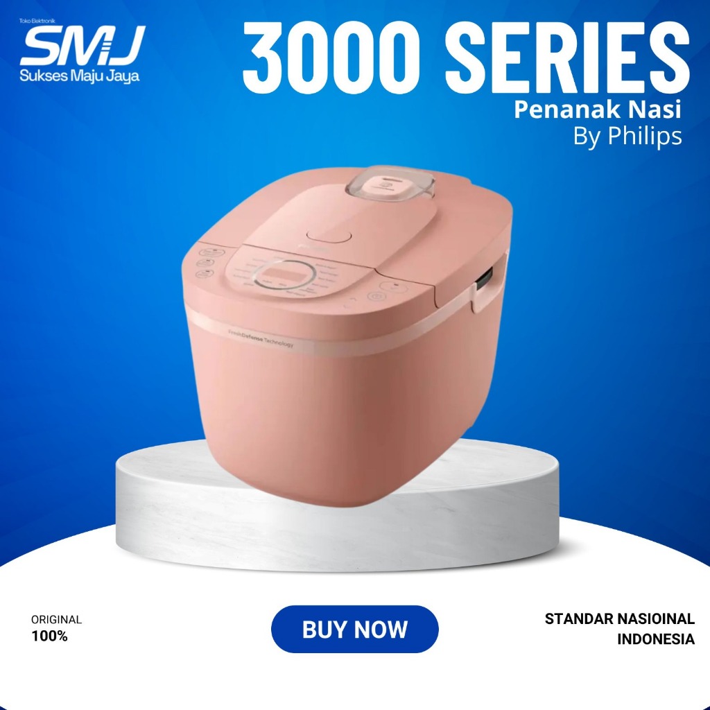 PHILIPS RICE COOKER PINK 3000 SERIES HD4716/31