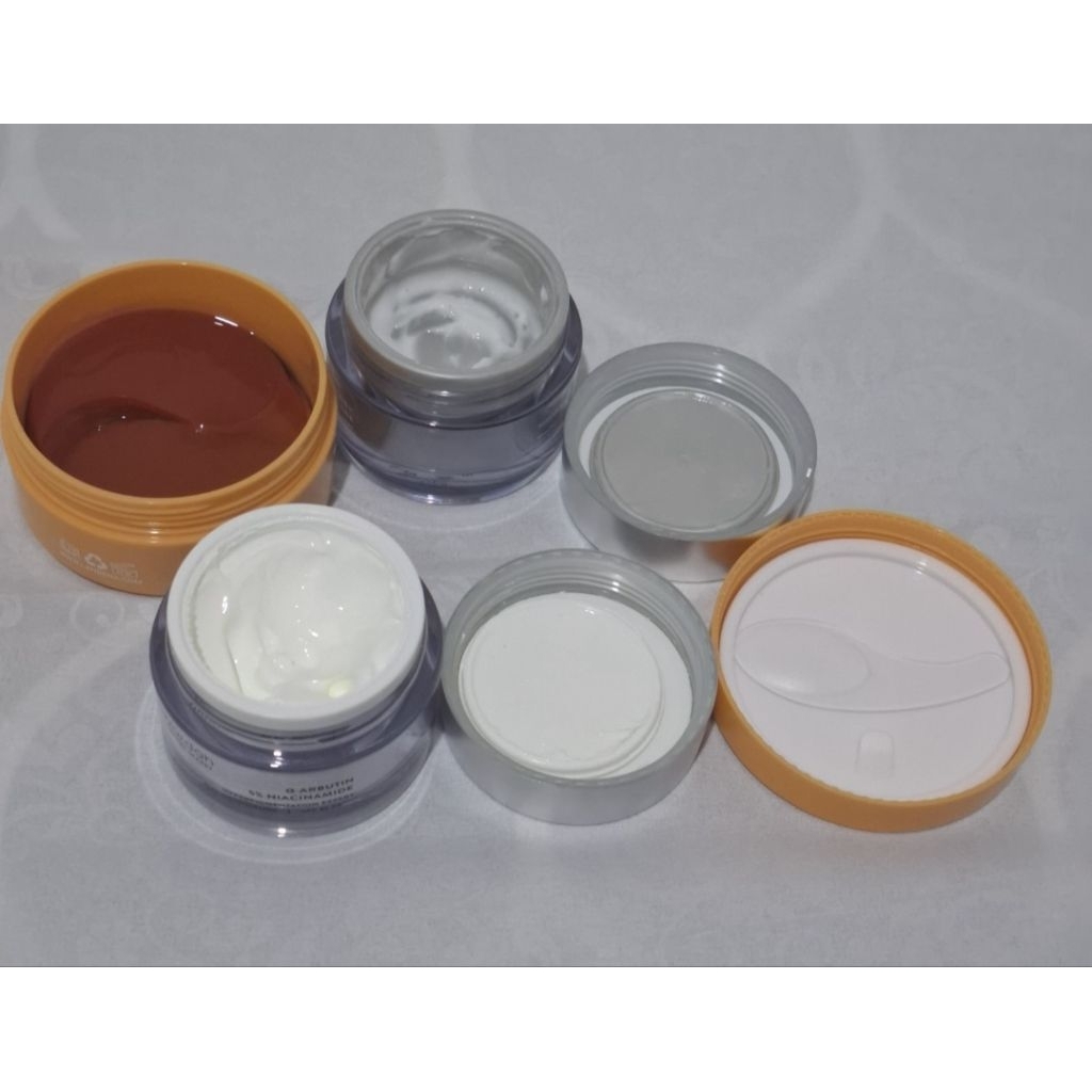 Paket Skincare Krim malam wardah,krim siang,dan masker mata