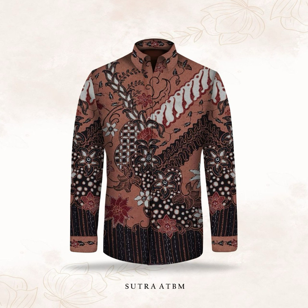 KAIN BATIK TULIS SUTRA ATBM ASLI PEKALONGAN - AM 03