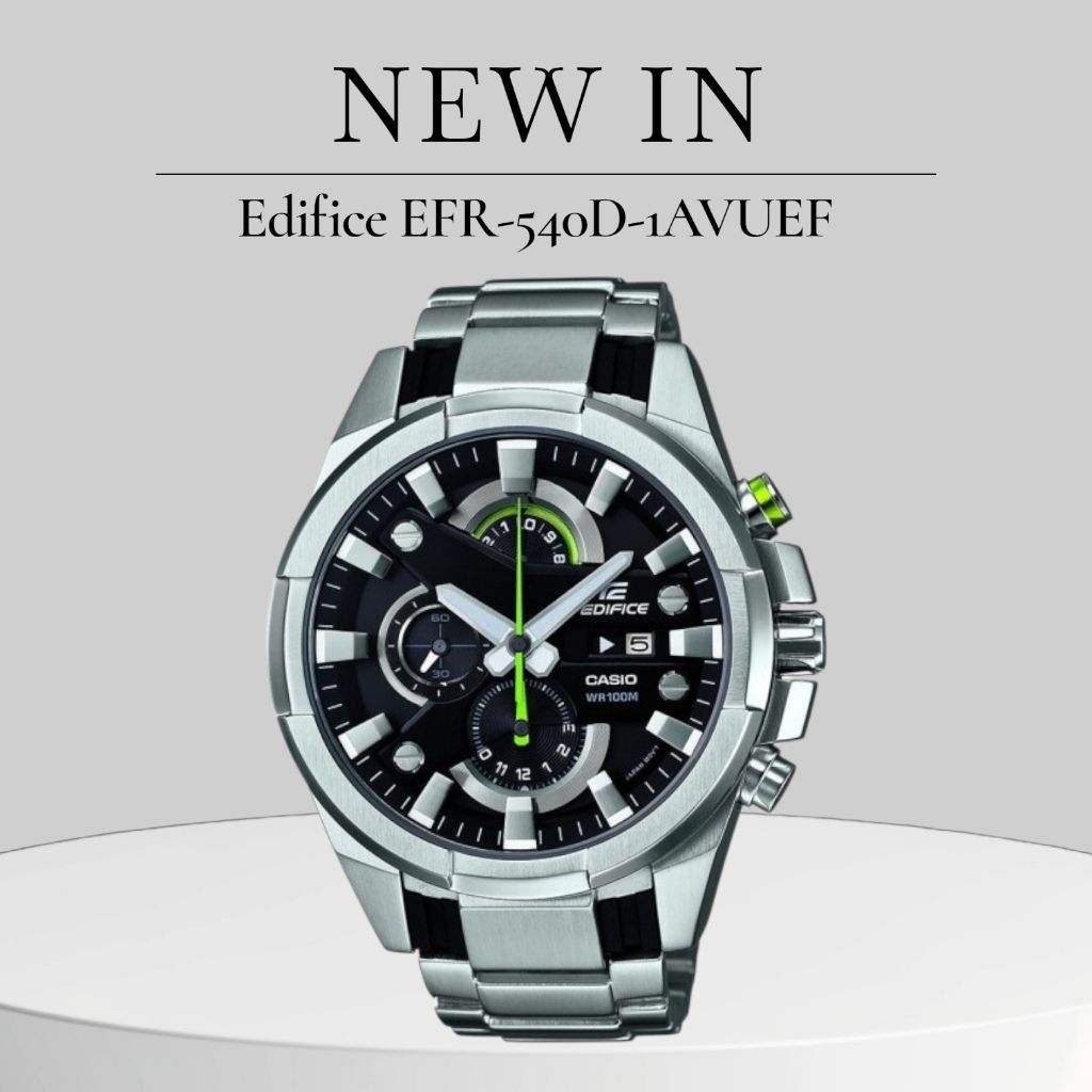 Jam Tangan Pria Merk Casio Edifice Type : EFR-540D