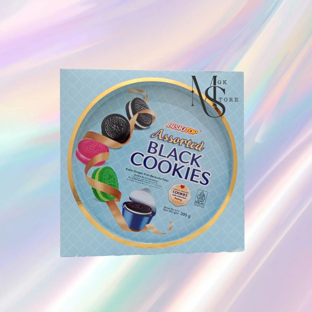 BISKITOP ASSORTED BLACK COOKIES
