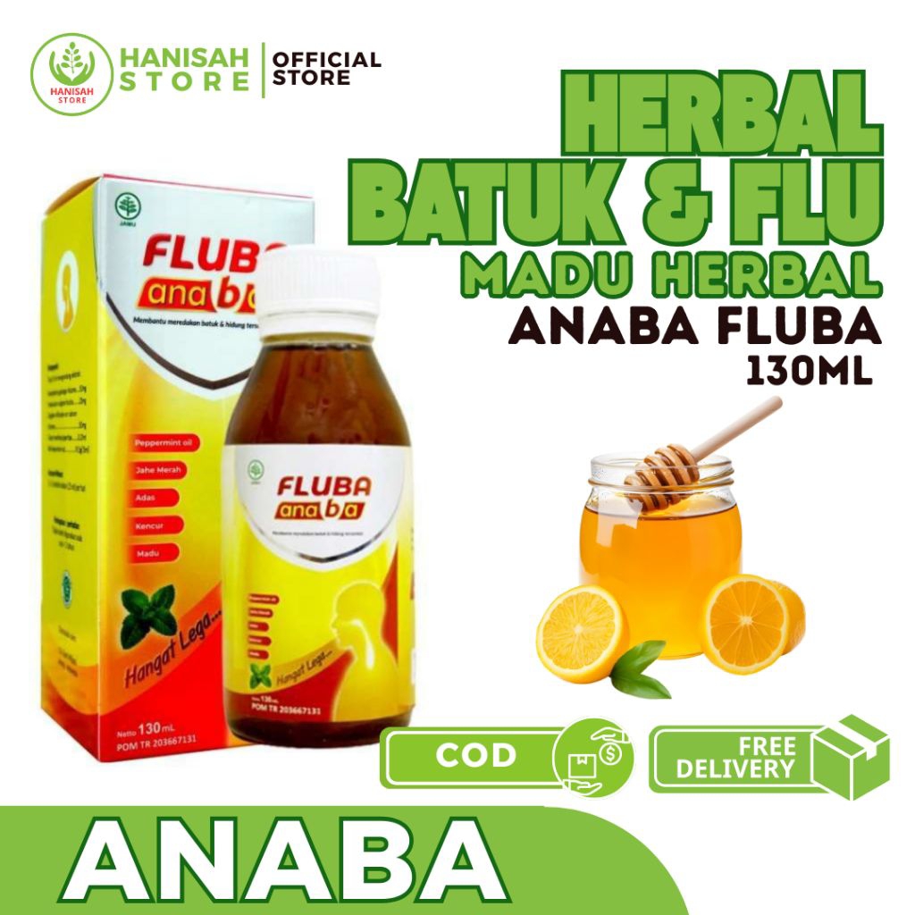 madu Fluba Anaba atasi batuk Filek dan demam anak