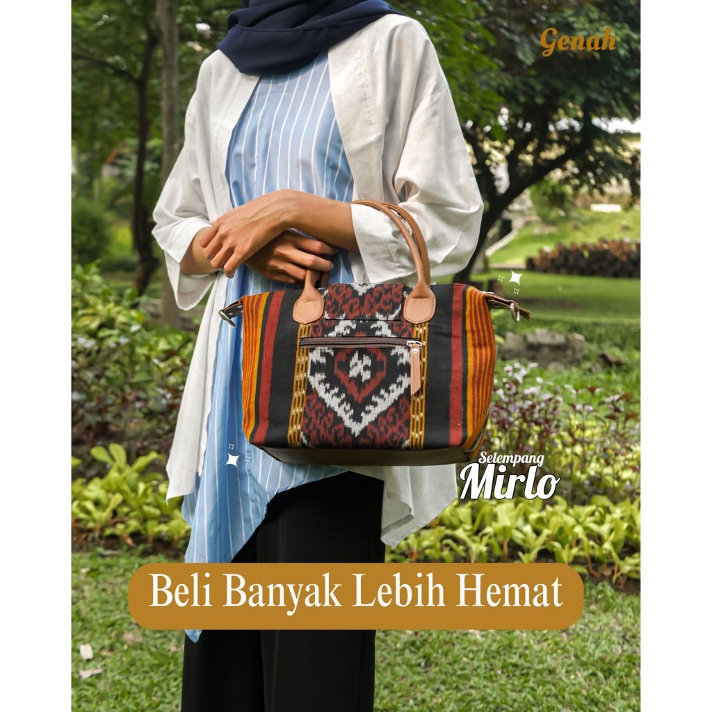 Selempang Mirlo (Tas Tenun,Tas Tenteng,Tas kain indonesia)