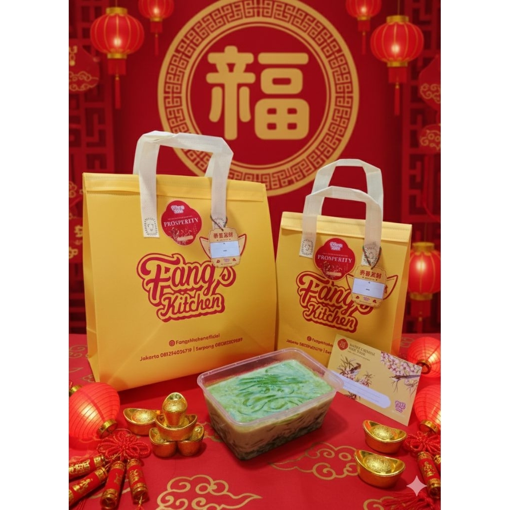 Hampers CNY thermal bag Moringa Sago paket M