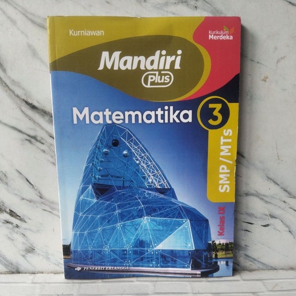 buku baru Mandiri Plus Matematika kelas 9 SMP