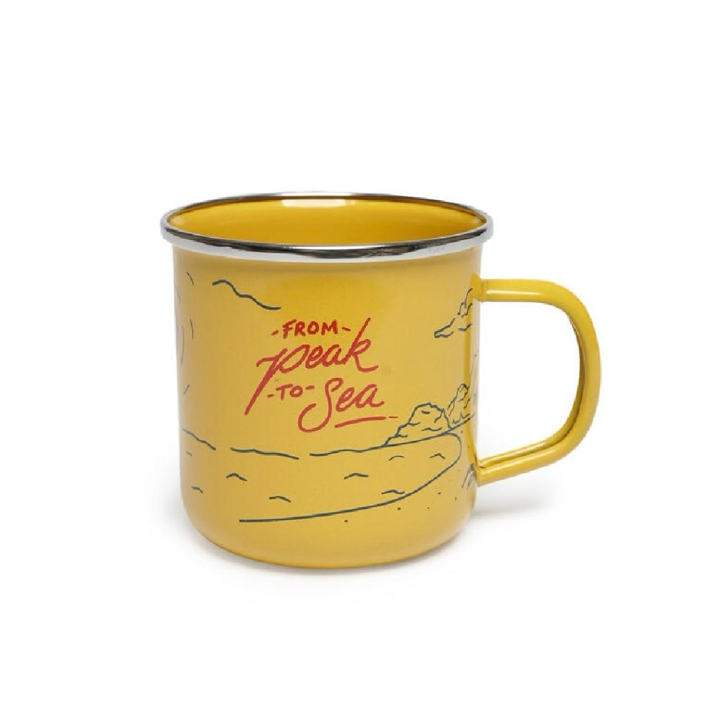 Gelas Mug Eiger1989 Enamel Mug Cangkir